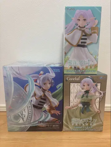 SEGA/TAITO 프리렌 피규어 3체 세트