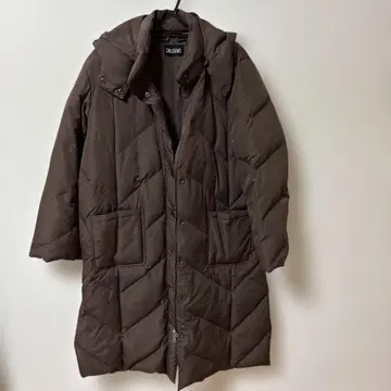 CALUM DEMO 브라운 다운 자켓