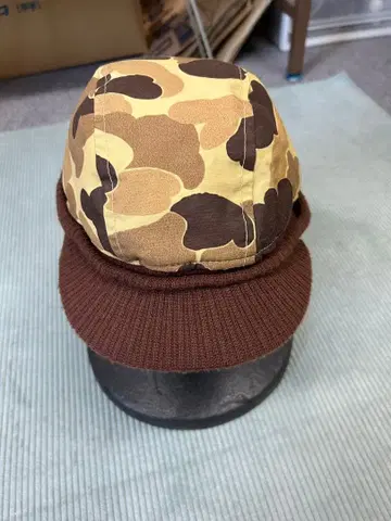 컬럼비아 고어텍스 카모 캡 빈티지