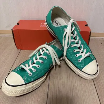 CONVERSE CT70 로우컷 코트 그린 27.5cm 중고품