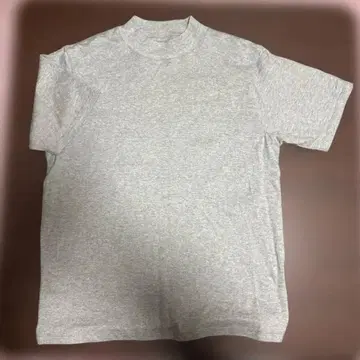 나노 유니버스 땀 얼룩 방지 모크넥 반팔 T셔츠