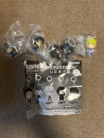 헌터 x 헌터 메지루시 액세서리 환영여단편 3종 5개 세트