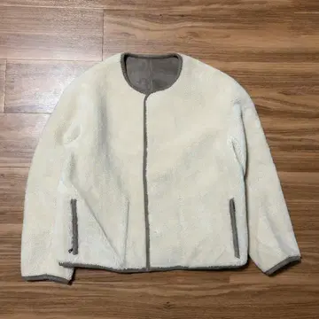 LE GLAZIK 보아 무스탕 리버서블 자켓 36 새상품급