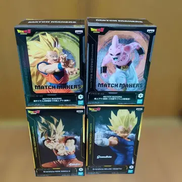 드래곤볼 피규어 4체 세트