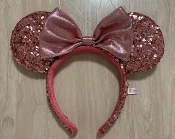 디즈니 머리띠 미니 핑크