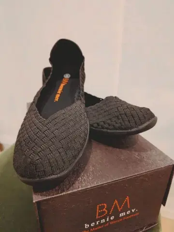 bernie mev. 블랙 플랫슈즈