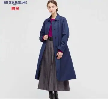 유니클로 이네스 스텐칼라 코트 UNIQLO INES L 사이즈