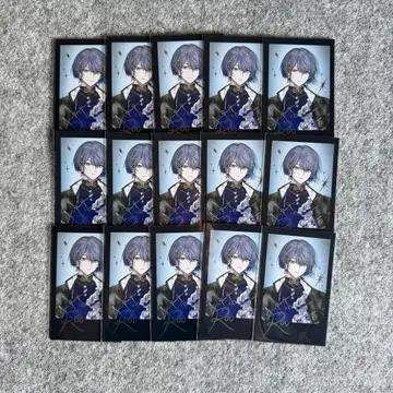 니지산지 Dytica 2주년 폴라로이드풍 카드 R 로우