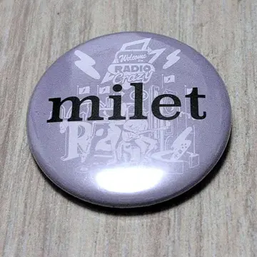 milet 레이디클 캔뱃지 2025