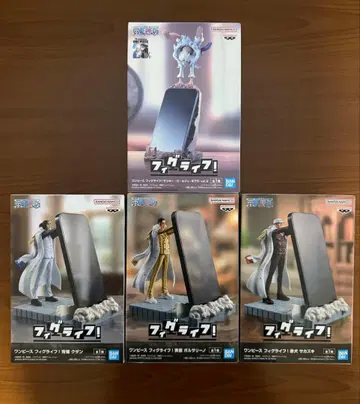 원피스 피그라이프 니카 삼대장 피규어 4체 세트