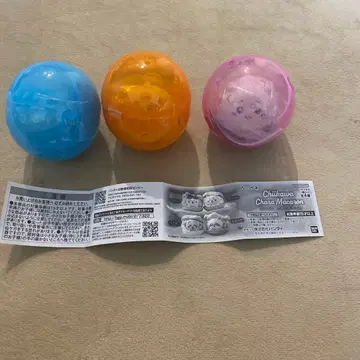 치이카와(먼작귀) 캐릭터 마카롱 캡슐 토이 전 3종