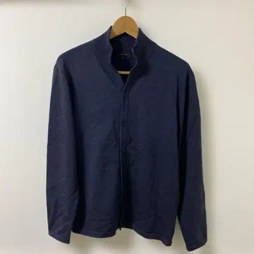 JOSEPH HOMME 가디건 니트 스웨터 네이비