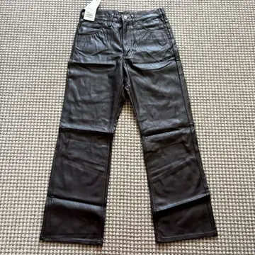 00s Wrangler 플레어 가죽 팬츠 데드스탁 벨보텀