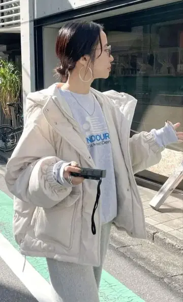 Ungrid 새상품급 코듀로이 패딩 자켓