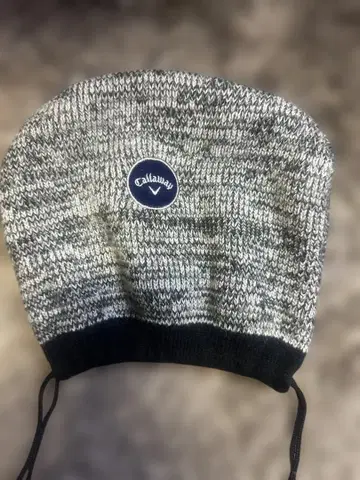 Callaway 니트 골프헤드커버 그레이