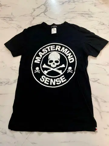 MASTER MIND SENSE 블랙T셔츠 S사이즈