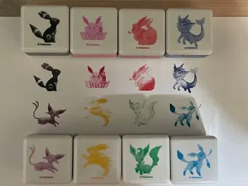 포켓몬 이브이 스탬프 세트 부스터 포켓몬 센터