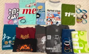 일본 락 아티스트 타월 밴드T