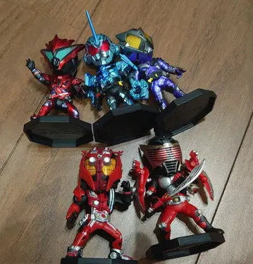 제일복권 가면라이더 SD 피규어 5체 세트