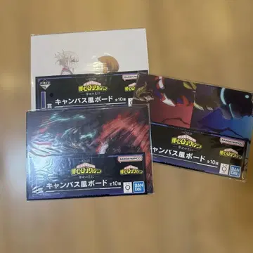 나의 히어로 아카데미아 캔버스풍 보드 1번 복권