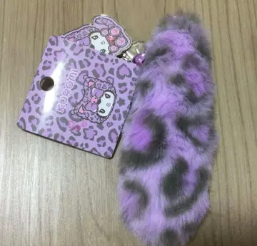 갸루 고양이 쿠로미 꼬리 스트랩