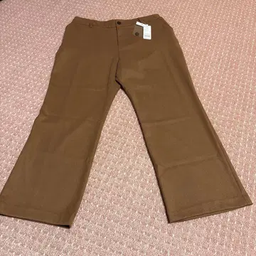 새상품! 플뢰르 바이 민트 브리즈 빅 사이즈 색소니 세미 와이드 팬츠