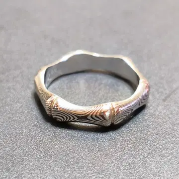 수만다크와 나뭇결 금 반지 링 실버 925 19호 액세서리