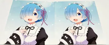 리제로 영화 사인 색지