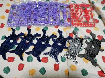 미니 사륜구동 MA 섀시 세트 6대분 A 부품 6대분 레어 컬러