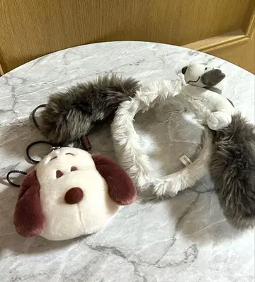 USJ 스누피 머리띠 파우치