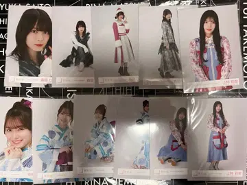 사쿠라자카46 브로마이드 모리타 히카루, 모리야 레이나, 우에무라 리나