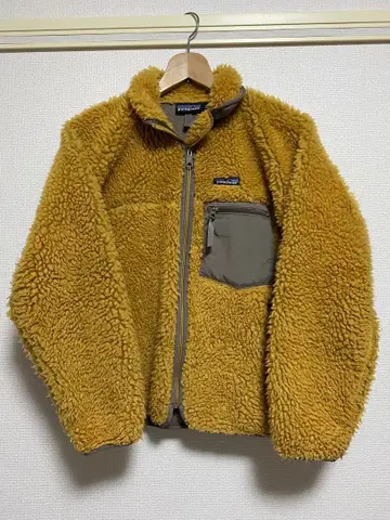 XS patagonia 레트로-x 레트로x 테킬라 골드 usa 제조