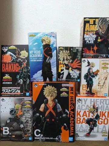 미개봉 나의 히어로 아카데미아 바쿠고 카츠키 피규어 8종류