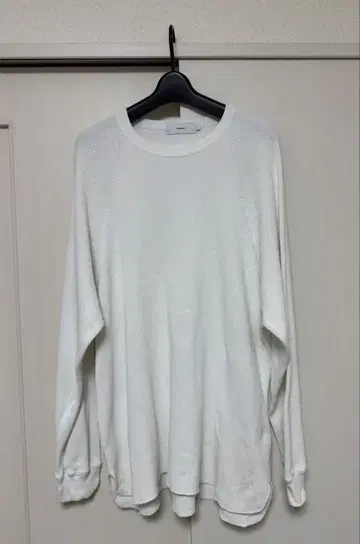 Graphpaper Waffle L/S 크루넥 티