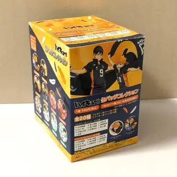 하이큐 캔뱃지 컬렉션 횡단막 판권 BOX 글리터 풀컬러