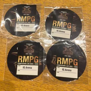 RMGP COUNTDOWN LIVE 2025-2026 스티커 4개 세트