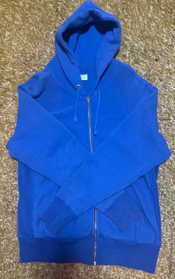Champion Reverse Weave 후드티 X-LARGE 블루