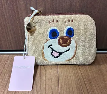 러브러리 바이 페이러 도업 테디 L자 파우치 새상품 미사용