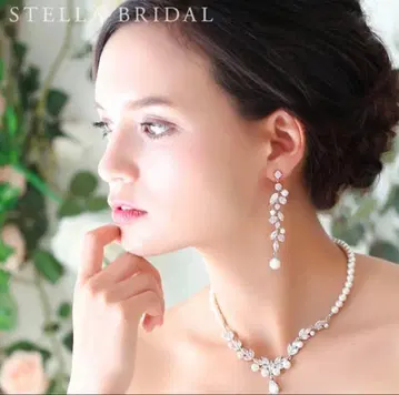 STELLA BRIDAL 브라이덜 귀걸이 펄 큐빅 지르코니아