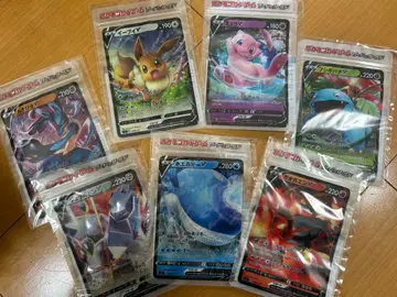 포켓몬 카드 오리지널 지퍼 백 7종 세트