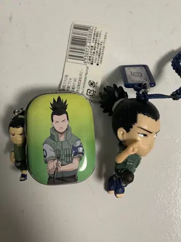 나루토 시카마루 3종 스윙 비바나루토 피규어 키링 닌자 형상