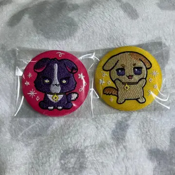 니지산지 IMPACT 자수 캔뱃지 후라 카나토 와타라이 히바리