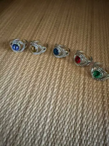 의안 반지 프리 사이즈 눈알 인기 5세트 묶음 판매