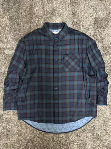 파세타즘 슈퍼 빅 체크 셔츠 자켓