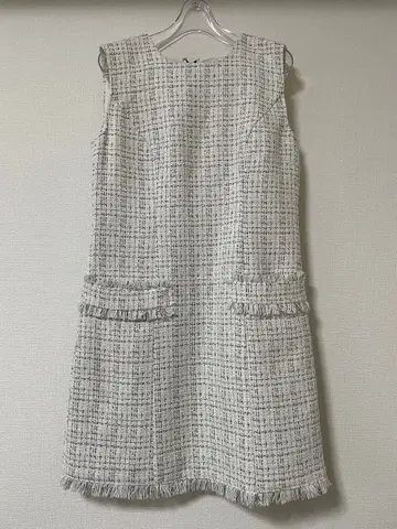 [ 미사용 새상품 ] 마이 스트라다 트위드 미니 점프 스커트