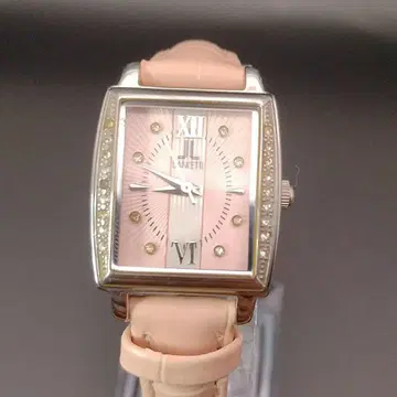 [ 작동품 ] LANCETTI LT-6804 여성용 손목시계 핑크