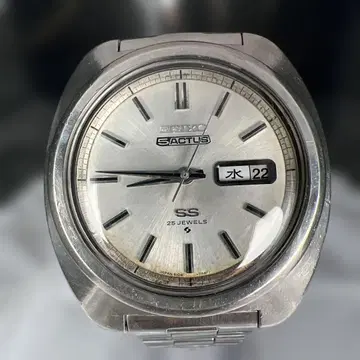 S07 세이코 파이브 악타스 SS 앤티크 자동 와인딩 1970년 제조