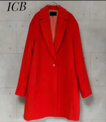 [ ICB ] 체스터 코트 42 알파카 혼방 루즈핏