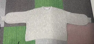 armonia 케이블 짜임 니트 베이지 새상품급