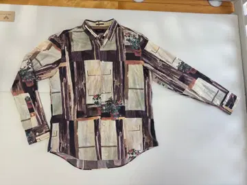 폴 스미스 기하학 패턴 셔츠 XL